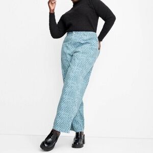 Future collective checkered jeans sz 14